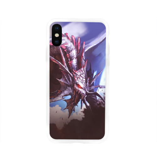 Чехол для Apple iPhone X силиконовый глянцевый Dragon Фото 01 Чехол для Apple iPhone X силиконовый глянцевый Dragon Фото 01