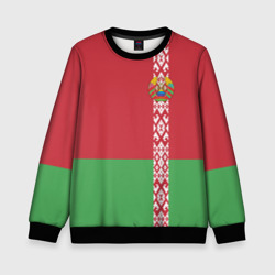 Детский свитшот 3D Белоруссия, лента с гербом
