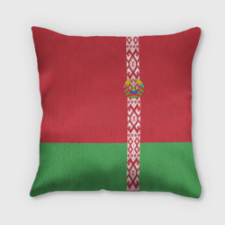 Подушка 3D Белоруссия, лента с гербом