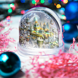 Игрушка Снежный шар Город в небе - фото 2