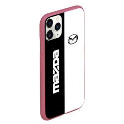 Чехол для iPhone 11 Pro Max матовый Mazda - фото 2