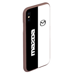 Чехол для iPhone XS Max матовый Mazda - фото 2