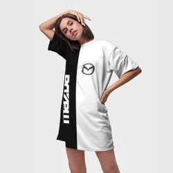 Платье-футболка 3D Mazda - фото 2