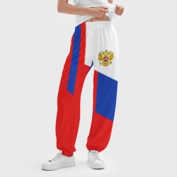 Женские джоггеры оверсайз 3D Russia sport - фото 2