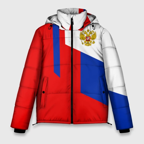 Мужская зимняя куртка 3D Russia sport