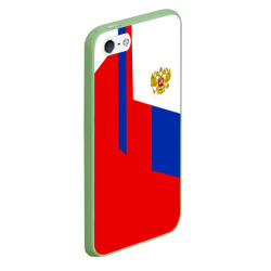 Чехол для iPhone 5/5S матовый Russia sport - фото 2