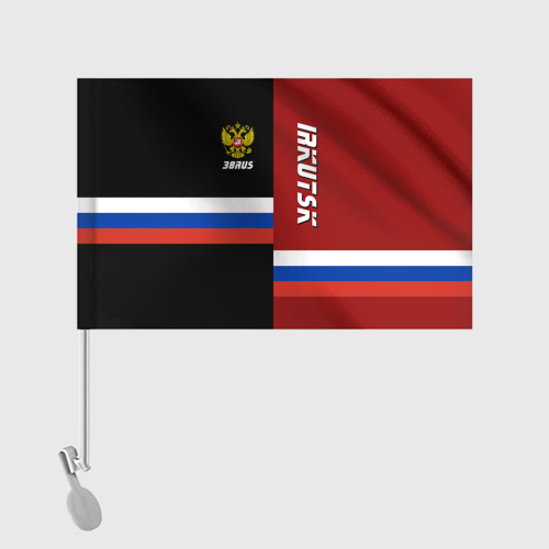 Флаг для автомобиля Irkutsk Иркутск - фото 2