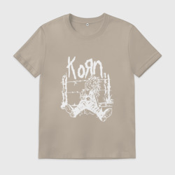 Мужская футболка хлопок Korn