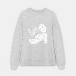 Мужской свитшот oversize без начеса хлопок Korn