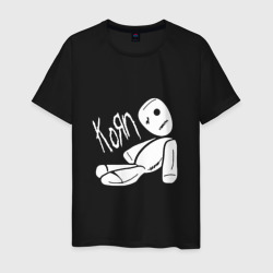 Korn – Мужская футболка хлопок с принтом купить со скидкой в -20%