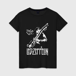 Женская футболка хлопок Led Zeppelin