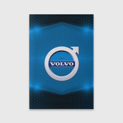 Обложка для паспорта матовая кожа Volvo sport