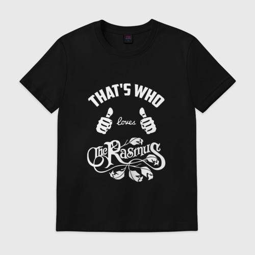 Мужская футболка хлопок Вот кто любит The Rasmus Фото 01 Мужская футболка хлопок Вот кто любит The Rasmus Фото 01