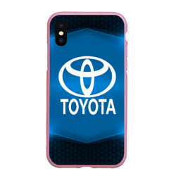 Чехол для iPhone XS Max матовый Toyota sport