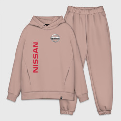 Мужской костюм oversize хлопок Nissan