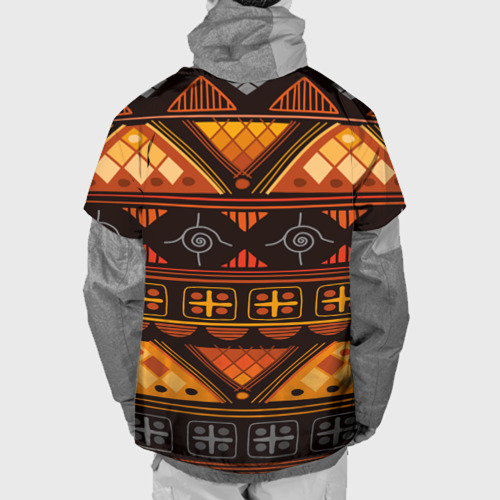 Накидка на куртку 3D Aztec ornament, цвет 3D печать - фото 2