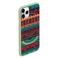 Чехол для iPhone 11 Pro Max матовый Мексиканский орнамент - фото 2