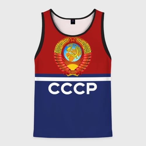 Мужская майка 3D СССР