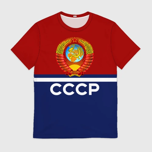 Мужская футболка 3D СССР
