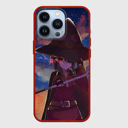 Чехол для iPhone 13 Pro Konosuba с посохом