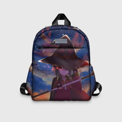 Детский рюкзак 3D Konosuba с посохом