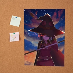 Постер Konosuba с посохом - фото 2