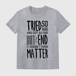 Мужская футболка хлопок Linkin Park - In The End