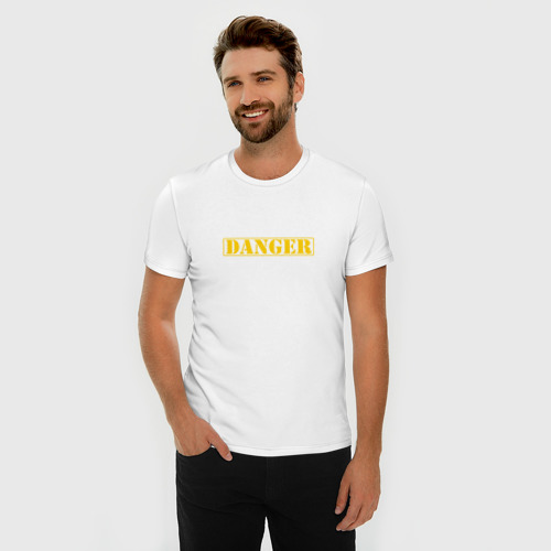 Мужская футболка хлопок Slim Danger - фото 3