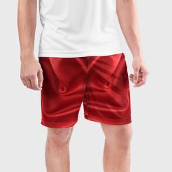 Мужские шорты спортивные Красный Шелк - фото 2