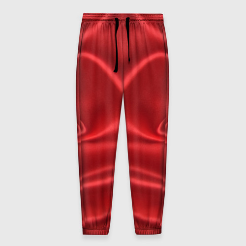 Мужские брюки 3D Красный Шелк, цвет 3D печать