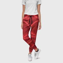 Женские брюки 3D Красный Шелк - фото 2