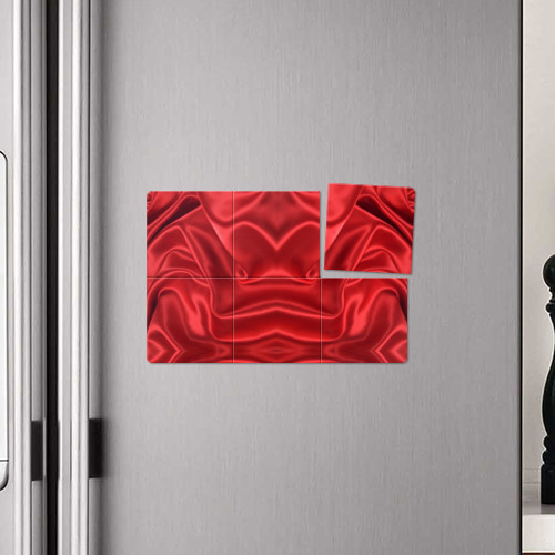 Магнитный плакат 3Х2 Красный Шелк - фото 4