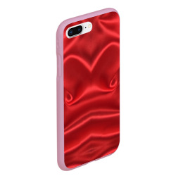 Чехол для iPhone 7Plus/8 Plus матовый Красный Шелк - фото 2