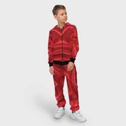 Детский костюм 3D Красный Шелк - фото 2