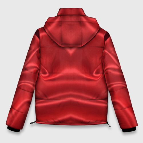 Мужская зимняя куртка 3D Красный Шелк, цвет черный - фото 2