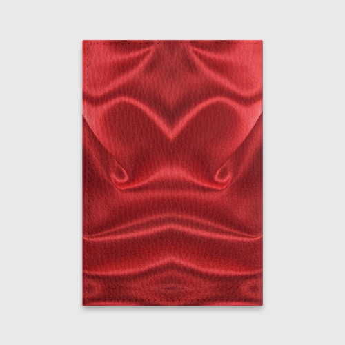 Обложка для паспорта матовая кожа Красный Шелк, цвет зеленый - фото 2