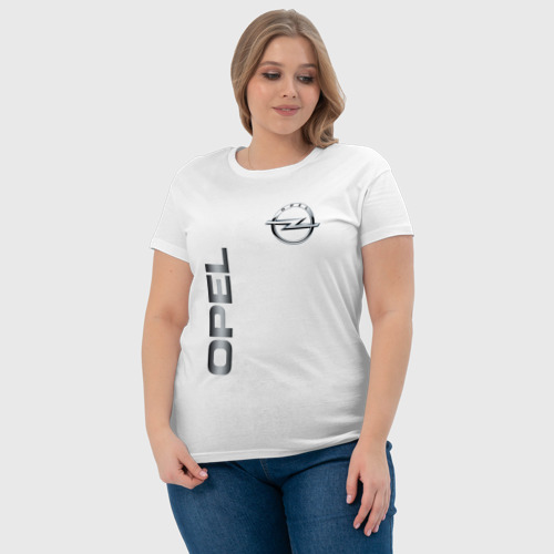 Женская футболка хлопок Opel - фото 6