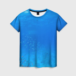 Женская футболка 3D Море