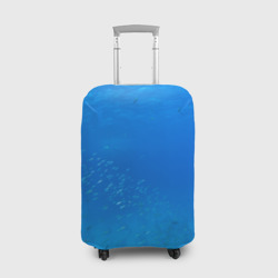 Чехол для чемодана 3D Море