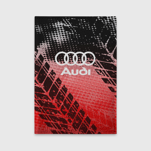 Обложка для автодокументов Audi sport auto motors  (кожаная)