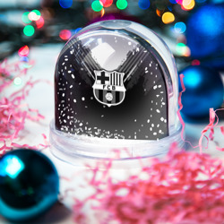 Игрушка Снежный шар Barcelona abstract original - фото 2
