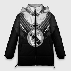 Женская зимняя куртка Oversize Real Madrid abstract original