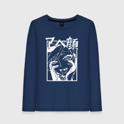 Женский лонгслив хлопок Ahegao Black