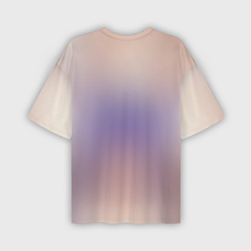 Мужская футболка oversize 3D Язык, цвет 3D печать - фото 2