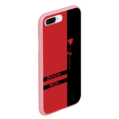 Чехол для iPhone 7Plus/8 Plus матовый Depeche Mode, цвет баблгам - фото 3