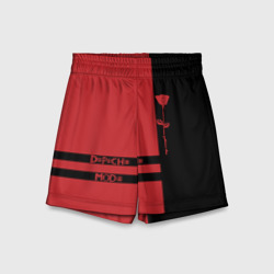 Детские спортивные шорты 3D Depeche Mode