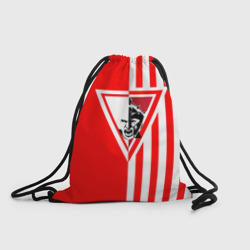 Рюкзак-мешок 3D Красно-белый воин