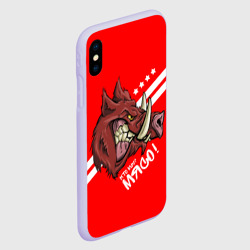 Чехол для iPhone XS Max матовый Кто мы? Мясо! - фото 2