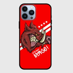 Чехол для iPhone 13 Pro Max Кто мы? Мясо!