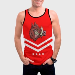 Мужская майка 3D Крутой Кабан - фото 2